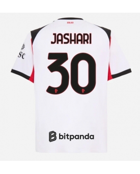 Billige Fotballdrakt AC Milan Ardon Jashari #30 Replika Bortedrakt 2025-26 Kortermet Billige Fotballdrakt AC Milan Ardon Jashari #30 Replika Bortedrakt 2025-26 Kortermet